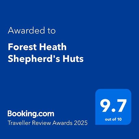 Forest Heath Shepherd'S Huts Ringwood Exteriör bild